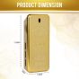 ALLEXTREME Gold Car Air Freshener Perfume Dashboard Vent Liquid Clip Diffuser Lasting Fragrance Spill-proof Auto Interior Accessories for Car & Offices (8ml,SAKURA)