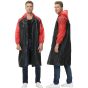 Allextreme EVA Poncho Raincoat Transparent Hooded Water Resistant Rain Jacket with Sleeves for Women Men Camping Rainy Season Travel (MK013-05)