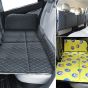 Allextreme S30 Non Inflatable Car Bed Mattress 2 in 1 Double-Sided Back Seat Foldable Sleeping Bed for Kids & Adults Travel Trips Camping Picnic Universal Fit