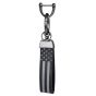 Allextreme LC-8801 American USA Flag Design Metal Keychain Anti-Lost D-Ring Heavy Duty Keyring with 1 Screwdriver and 2 Rings for Car Bike