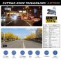 AllExtreme Dual Dash Camera 1080P Full HD 9.66 IPS LED Screen Front & Rear Reverse View 170° Wide Angle Loop and Voice Recording G-Sensor Mirror Display Car DVR Cam (Pack of 1)
