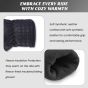 Allextreme Winter Riding Gloves Synthetic Leather Full Finger Warm Mittens for Motorbike Racing Biking Climbing Cold Weather Protection (L, Black)