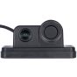 AllExtreme CW-08 170?Wide Angle Rear View Parking Sensor Kit 0.3m-2m Detection Distance IP67 Water Resistant Reverse Backup Radar System (Black)