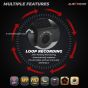 AllExtreme X13 2K 3 Channel Dash Cam 1440P Front 1080P Inside HD Loop Video Recording with 128 GB SD Card Night Vision (Black)