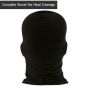 Allextreme Full Face Mask Anti Pollution Sun Protection Warmer Riding Balaclava with Air Filter Mesh for Biking Cycling (Black & Red)