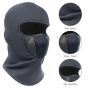 AllExtreme Full Face Cover Mask Bike Riding & Cycling Anti Pollution Dust Sun Protection Balaclava with Air Filter Mesh (Gray)