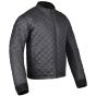 Allextreme Winter Liner for Riding Jacket Quilted Full Sleeved Thermal Running Softshell Windbreaker Jackets (2XL, Black)
