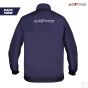 Allextreme GX01 Men's Windcheater with Front Zip Closure Full Sleeve Polyester Windbreaker Sports Winter Jacket for Gym Workout Running Travel Trekking (XXL, Blue)