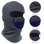 Allextreme EX-MASK-21 Full Face Mask Anti Pollution Sun Protection Warmer Riding Balaclava with Air Filter Mesh for Biking Cycling (Gray)