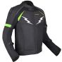 Allextreme WILDFIRE Bike Riding Jacket CE Level 2 Certified Armour Protector Back Elbows Shoulders Protection Mesh Fabric Motorcycle Rider Gear for Bikers (5XL, Black/Neon Green)