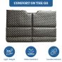 Allextreme S32 Non Inflatable Car Bed Mattress Double-Sided Back Seat Foldable Sleeping Bed for Kids & Adults Travel Trips Camping Picnic Universal Fit - (Purple)