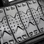 AllExtreme ARBA004 Chest Spine Protector Body Armor Vest Protective Gear for Motocross Dirt Bike Skiing and Snowboarding (Black, Size - M)
