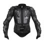 AllExtreme ARBA001 Full Body Armor Jacket Spine Chest Protection Gear Motocross Protector for Motorcycling Biking Riding - (Black, Size - XL)