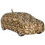 Allextreme K5055 100% Waterproof Car Body Cover Compatible for Kia Seltos 3 Layers UV & Rain Protection Triple Stitched Bottom Elastic with Mirror Pockets (Military/Camouflage Design)