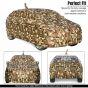 Allextreme MFR5055 100% Waterproof Car Body Cover Compatible for Maruti Suzuki Fronx 3 Layers UV & Rain Protection Triple Stitched Bottom Elastic with Mirror Pockets (Military/Camouflage Design)