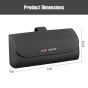 Allextreme Unisex Portable Magnetic Hard Shell Organizer Box Storage Pouch Protective Travel Spectacle Holder Specs Case Goggles Cover for Eyewear and Sunglasses (EX-SH03)