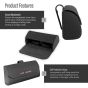 Allextreme Unisex Portable Magnetic Hard Shell Organizer Box Storage Pouch Protective Travel Spectacle Holder Specs Case Goggles Cover for Eyewear and Sunglasses (EX-SH03)