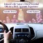 Allextreme Hanging Husk Bag Car Perfume Scent - Lyrical Lavender Fragrance for 30 Days Air Freshener Interior Car-Accessories with Diffuser Essential Oil Aroma Grains and Flakes (Set of 1, 50g)