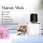 Allextreme Hanging Car Perfume Spray with Card Scent - Majestic Musk Fragrance 600 Sprays for 90 days Air Freshener Interior Diffuser Car-Accessories Essential Oil Aroma (Set of 1, 50ml)