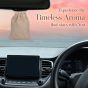 Allextreme Hanging Wood Jute Bag Car Perfume Scent - Majestic Musk Fragrance for 30 Days Diffuser Interior Car-Accessories Air Freshener with Essential Oil Aroma (Set of 1, 40g)