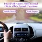 Allextreme Hanging Wood Jute Bag Car Perfume Scent - Lyrical Lavender Fragrance for 30 Days Diffuser Interior Car-Accessories Air Freshener with Essential Oil Aroma (Set of 1, 40g)