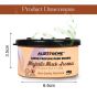 Allextreme Dashboard Wood Car Perfume Diffuser Scent - Majestic Musk Fragrance for 30 Days Interior Car-Accessories Air Freshener with Essential Oil Aroma (Set of 1, 40g)