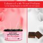 Allextreme Dashboard Wood Car Perfume Diffuser Scent - Rare Rose Fragrance for 30 Days Interior Car-Accessories Air Freshener with Essential Oil Aroma (Set of 1, 40g)