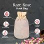 Allextreme Hanging Husk Bag Car Perfume Scent - Rare Rose Fragrance for 30 Days Air Freshener Interior Car-Accessories with Diffuser Essential Oil Aroma Grains and Flakes (Set of 1, 50g)