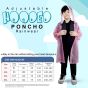 Allextreme Raincoat for Kids 11-12 Years Long Rain Jacket Boys Girls Rainsuit Waterproof Children Rainwear with Hood School Bag Cover & Carry Pouch (1Pc, 3XL, Unicorn Print, Pink)