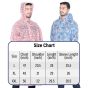 Allextreme EVA Waterproof Unisex Rain Coat Hooded Full Sleeves Outdoor Men, Women, Boys & Girls Rainwear Poncho Raincoat for Camping, Hiking & Travelling (Random Color & Design)