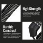 Allextreme Anti-Theft Cable Lock with 4 Digit Resettable Combination Multi-Purpose Heavy Duty Long Coiled Security Protection Locks for Bike Cycle Helmet and Luggage (Pack of 1, Black)