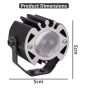 Allextreme 25W LED Fog Light 2500Lm High Brightness DC 9-85V 3 Color Temperature Spotlights Universal Headlight For All Car Bike Motorcycle Scooty (1Pc, Blue & Yellow)