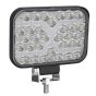 Allextreme 64W LED Fog Lamp 9-85V DC Power 7000 Lm High Brightness Bar Lights External Spotlight with Mounting Bracket Universal Fit for All Cars and Bikes (Yellow/Warm White, Pack of 1)