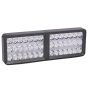 Allextreme 24W 9-85V DC Power 7000 Lm High Brightness LED Fog Lamp Bar Lights External Spotlight with Mounting Bracket Universal Fit for All Cars and Bikes (Cool White, Pack of 1)