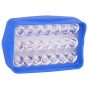 Allextreme 15W LED Fog Light DC 12V 1500Lm High Brightness 3000-7000K Color Temperature Universal 21 Beads Spotlights For All Car Bike Motorcycle Scooty (1Pc, Yellow & White)