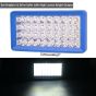 Allextreme 24W LED Fog Light 7000Lm High Brightness DC 9-85V 40 Beads 3 Modes 3000K-5000K Color Temperature Spotlights Universal For All Car Bike Motorcycle Scooty (1Pc, Yellow & White)