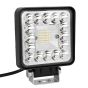 Allextreme Fog Lamp 24W 9-85V DC Power 7000 Lm High Brightness LED Bar Lights with Mounting Bracket Universal Fit for All Cars and Bikes (Warm White/Cool White, Pack of 1)