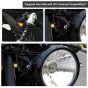 Allextreme Bullet Shape LED Turn Signal Lights 12V Universal Indicator Light with 21 Modes Flasher for Bikes & Motorcycles (Amber, Pack of 2)