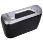 Allextreme Car Trash Can Mini Vehicle Dustbin with Lid Universal Fit Portable Garbage Organiser Mounted Ashtray Waste Bin Dust Case Storage for Cars (Pack of 1, Black)