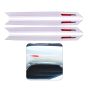 AllExtreme Anti-Collision Patch Front and Rear Universal Bumper Guard Strip Adhesive Anti-Scratch Door Sill Protector Trim for Car Doors Edge (White, Set of 1)