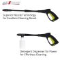 AllExtreme AE-3112 Portable Electric Car Washer Sprayer Cleaner Machine with Detergent Tank, Spray Wand Gun and Multiple Nozzles (1200W, 1450PSI, 1 Year Warranty)