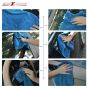 AllExtreme EXFLD15 Car Wash Microfiber Essentials Kit 7 in 1 Pack with Polishing Pads, Wash Glove, Cleaning Cloth, Synthetic Chamois and Wash Sponge (7 Pcs)