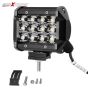 Allextreme AESBLCB 12 LED Fog Spot Beam Light Cube Bar with Mounting Bracket for Car Motorcycle Off Road Vehicle (36W, Pack of 2)