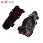 AllExtreme EXANSGP Breathable Adjustable Knee Pads Protection Motorcycle Racing Riding Unisex Knee Guard Armor Proctective Gear with Microfiber Towel (Black)