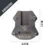 AllExtreme ALL-STD017 Bike Stand Extender Pad CNC Foot Side Kickstand Enlarger Extension Compact Support Plate Compatible with Hero Xpulse