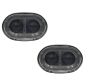 AllExtreme CREE LED Fog light Waterproof Spot Beam Headlight With Mounting Brackets For Bikes Cars ATV SUV Offroad Truck Motorcycle (20W, White, Pack of 2)