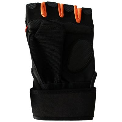 Allextreme AESG08 Half Finger Bike Gloves MLXL Breathable with Microfiber Leather Anti slip Shock absorbing 3MM Sponge Pads Design for MenWomen Road Racing Orange
