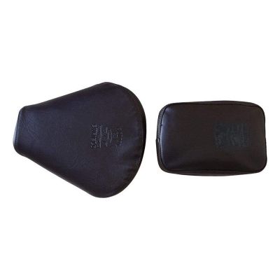 Allextreme Motorcycle Seat Cover PU Leather Anti Skid Split Water-Resistant Bike Cushion Compatible with All Motorcycles- (Black, Model-13)