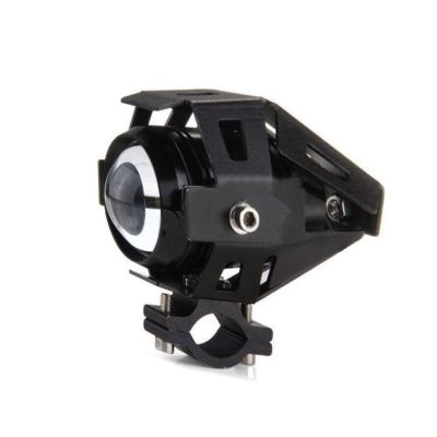 AllExtreme EXU5MW1 U5 Mini CREE LED Fog Light Work Lamp with Hi/Low, Flashing Beam for Cars ATV SUV Truck and Motorcycles (10W, White Light, 1 PC)