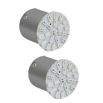 Allextreme BA9S Universal T10 LED Parking Light 22 SMD COB Chip 6000K Front and Back Indicator Light Super Bright for Car Bike and Motorcycle (Set of 2, Blue)